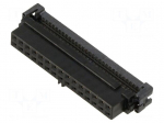 Connector: IDC | socket | female | Plating: gold-plated | PIN: 30
