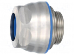 Cable gland | M12 | 1.5 | IP68 | stainless steel | HSK-INOX-HD-Pro