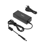 Patareisid, akusid ja laadijaid // Power supply unit / charger for laptop, tablet // Zasilacz Rebel z kablem zasilającym do laptopa HP 90 W / 19 V / 4,62 A / 7,4x5,0x12 mm