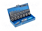 Tools set: taps | Holder: hand | Thread: M10,M12,M3,M4,M5,M6,M8