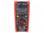 Digital multimeter | LCD | (6000) | VDC: 600mV,6V,60V,600V,1kV | IP65