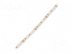 LED tape | white warm | 2835 | LED/m: 120 | 8mm | IP33 | 120&deg; | 9.6W/m