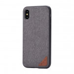 Back panel cover Devia Apple iPhone X Acme case Grey