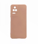 Back panel cover Evelatus Xiaomi POCO F4 Nano Silicone Case Soft Touch TPU Beige