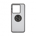 Back panel cover iLike Xiaomi Redmi Note 13 5G Hybrid Case With Ring Black