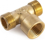 Tee reducing (M-F-M) 1/2'' GF