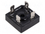 Bridge rectifier: single-phase | Urmax: 1.6kV | Ufmax: 1.3V | If: 35A