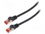 Patch cord | S/FTP | Cat: 6 | RJ45 plug,both sides | stranded | Cu | 10m