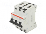 Circuit breaker | 415VAC | Inom: 50A | Poles: 3 | Charact: Z | 15kA | IP20