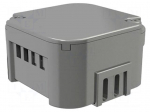 Enclosure: junction box | X: 43.8mm | Y: 43.8mm | Z: 25mm | dark grey