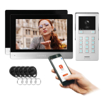 Uued tooted // GAYD MULTI2, zestaw wideodomofonowy dwurodzinny, 2-żyłowy, 8", Wi-Fi, ekran dotykowy, 2MP Full HD, RFID, szyfrator