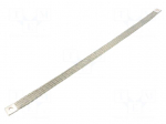 Braids | earthing tape | W: 20mm | 25mm2 | &Oslash;1: 9mm | &Oslash;2: 9mm | 135A | L: 500mm