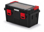 Chest | tool case | black | polymer | HEAVY | 585x360x337mm | 25kg