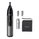 Plaukų kirpimo ma&scaron;inėlė Philips  Nose, Ear and Eyebrow Trimmer NT3650/16 Grey