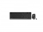 Lauaarvutid // Lauaarvutid // Zestaw klawiatura + mysz A4TECH FStyler 2.4G FG1035 RF NANO Grey