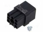 Connector: HDC | contact insert | female | EPIC H-Q | PIN: 8 | 10A | 400V
