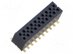 Connector: pin strips | socket | male | PIN: 20 | vertical | SMT | 1.27mm