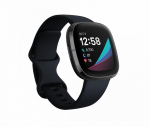 Smart watches Fitbit  Sense Graphite Stainless Steel Carbon Black