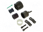 Connector: military | plug | male | PT/451 | 13A | 600V | PIN: 3 | straight