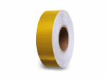 Honeycomb reflective tape 5cm x 5m - Yellow