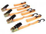 RATCHET TIE-DOWN 500 kg - 25 mm x 5 m - 4 pcs