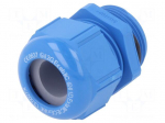 Cable gland | M32 | 1.5 | IP68 | polyamide | blue | SKINTOP&reg;