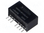 Converter: DC/DC | 3W | Uin: 36&divide;75VDC | Uout: 12VDC | Iin: 78mA | SIP8 | THT