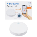 PNI CT25WIFI Internet Hub for PNI CT25T Thermostatic Head, for temperature control of radiators from Tuya Smart mobile application, integration in scenarios and smart automation with other compatible