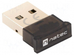 BT adapter | USB A plug | FLY | chipset RTL8761B,PnP | black | 20m