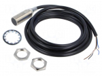 Sensor: inductive | OUT: NPN / NC | 0&divide;8mm | 10&divide;30VDC | M18 | 2m | IP67