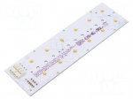 LED strip | W: 49.5mm | L: 172.2mm | No.of diodes: 12 | CRImin: 80 | 2700K