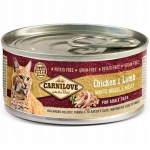 CARNILOVE Cat Chicken & Lamb White Muscle Meat &ndash; wet food for cats &ndash; 100 g