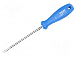 Screwdriver: standard | slot | 5.5x1mm | 605NI | Blade length: 125mm