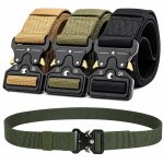 Spordiks ja aktiivseks puhkuseks // Elluj&auml;&auml;misriistad // Taktyczny Pas Militarny Solidny Parciany Klamra Quick Release 120 x 3,8cm