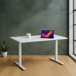 Adjustable Height Table Up Up Bjorn White, Table top L White
