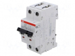 Circuit breaker | 400VAC | 400VDC | Inom: 32A | Poles: 2 | Charact: B