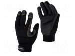 Protective gloves | Size: 10 | black | tag