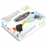 V&auml;rviline RGB LED riba komplekt puldi ja toiteplokiga | 150 dioodi | 5 meetrit | 21W