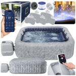 Niisutusseadmed // Aia kastmiss&uuml;steem | Niisutus | Basseinid ja tarvikud // Dmuchane Spa San-Francisco 7 osobowe  230 x 230 x 71 cm Bestway 6001Q