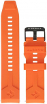 Garett V 22mm Vibrant Orange Silicone Strap