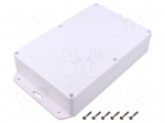 Enclosure: multipurpose | X: 140mm | Y: 210mm | Z: 45mm | ZP | ASA | white