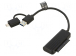 USB to SATA adapter | 5Gbps | Kit: USB to SATA adapter | 0.2m