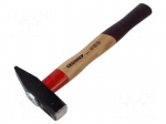 Hammer | fitter type | 500g | steel | wood (hickory)