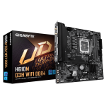 Gigabyte H610M D3H WIFI DDR4 | Processor family Intel | Processor socket LGA1700 | Supported hard disk drive interfaces SATA