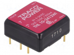 Converter: DC/DC | 10W | Uin: 9&divide;36V | 12VDC | Iout: 830mA | 1"x1" | 15g
