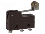 Microswitch SNAP ACTION | with lever (with roller) | SPDT | Pos: 2