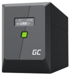 Continuous power supply Green Cell Powerproof LCD UPS 1500Va 1050W 2x Schuko + 3x IEC