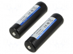 Re-battery: Li-Ion | 21700 | 3.7V | 5500mAh | &Oslash;22.2x75mm | 11A