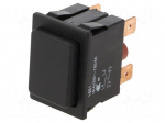 Switch: push-button | Pos: 2 | DPST-NO | 16A/250VAC | OFF-ON | IP40