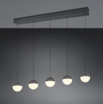 Trio Senta LED pendant 5-pc anthracite gaismeklis R33555142 4017807697872